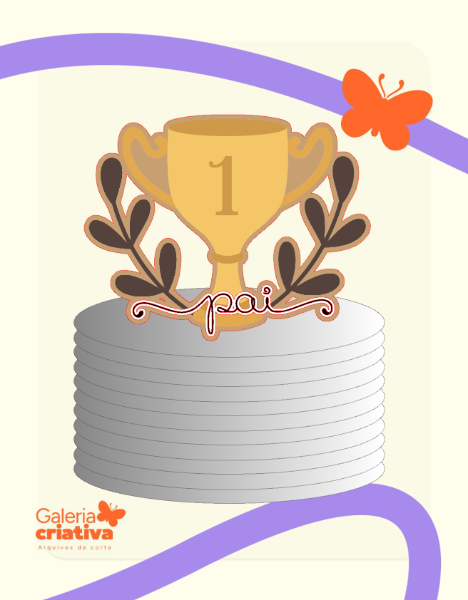 Pai Troféu Arquivo dia dos PaisTopo Pai Troféu - Imagem 1