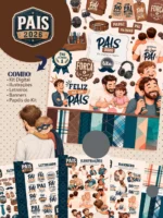 Kit Digital Dia dos Pais 2026