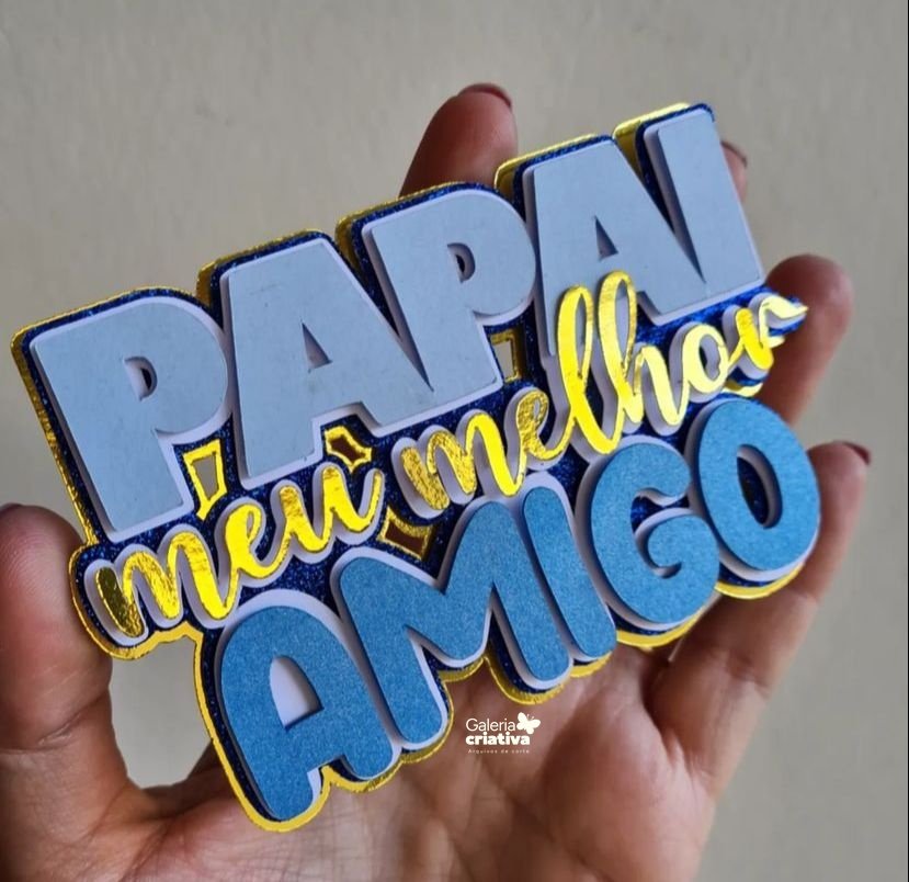 Papai Melhor Amigo Arquivo dia dos Pais Topo Papai Melhor Amigo - Imagem 1