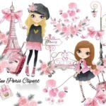 Kit Digital Menina Paris