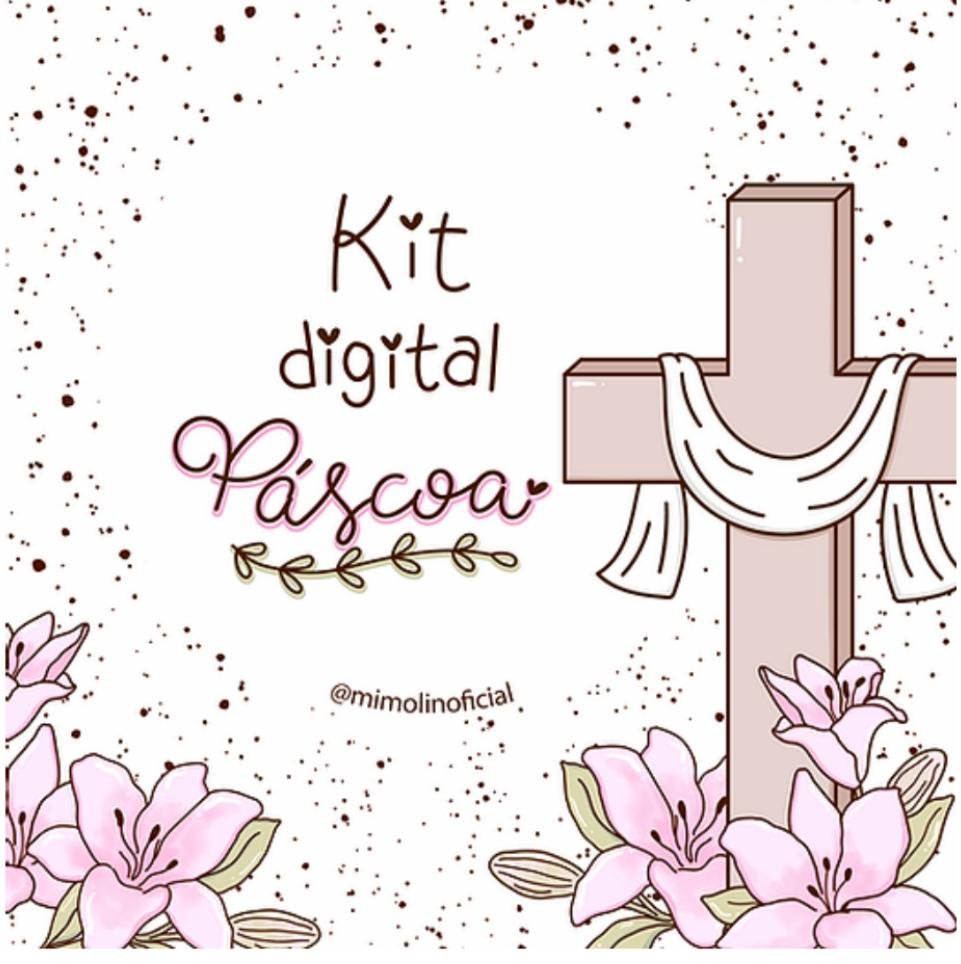 Páscoa Kit Digital Páscoa - Imagem 1
