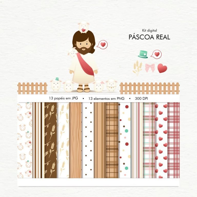 Páscoa Real Kit Digital Páscoa Real - Imagem 1