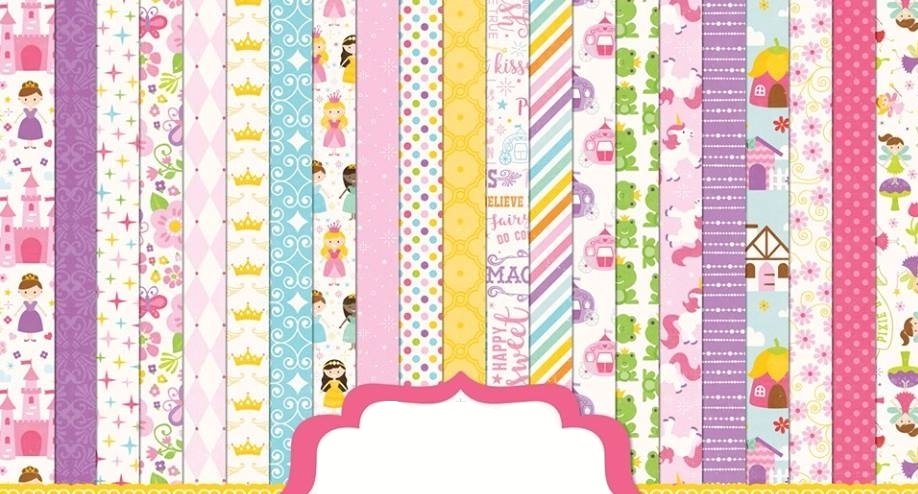 Perfect Princess Kit Digital Papeis Princesas - Imagem 1