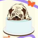 Arquivo Topo de Bolo Pet Cachorro Pug Camadas 2