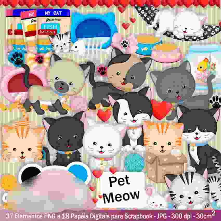 Pet Meow Kit Digital Pet Meow - Imagem 1