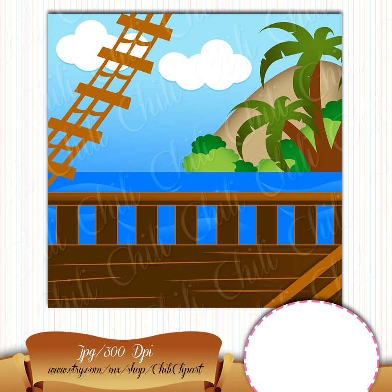 Pirate Fairy Chiliclipart11 Kit Digital Piratas - Imagem 1