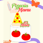 Arquivo Topo de Bolo Pizza em Camadas