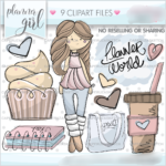 Kit Digital Planner Menina
