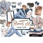 Kit Digital Planner Girls