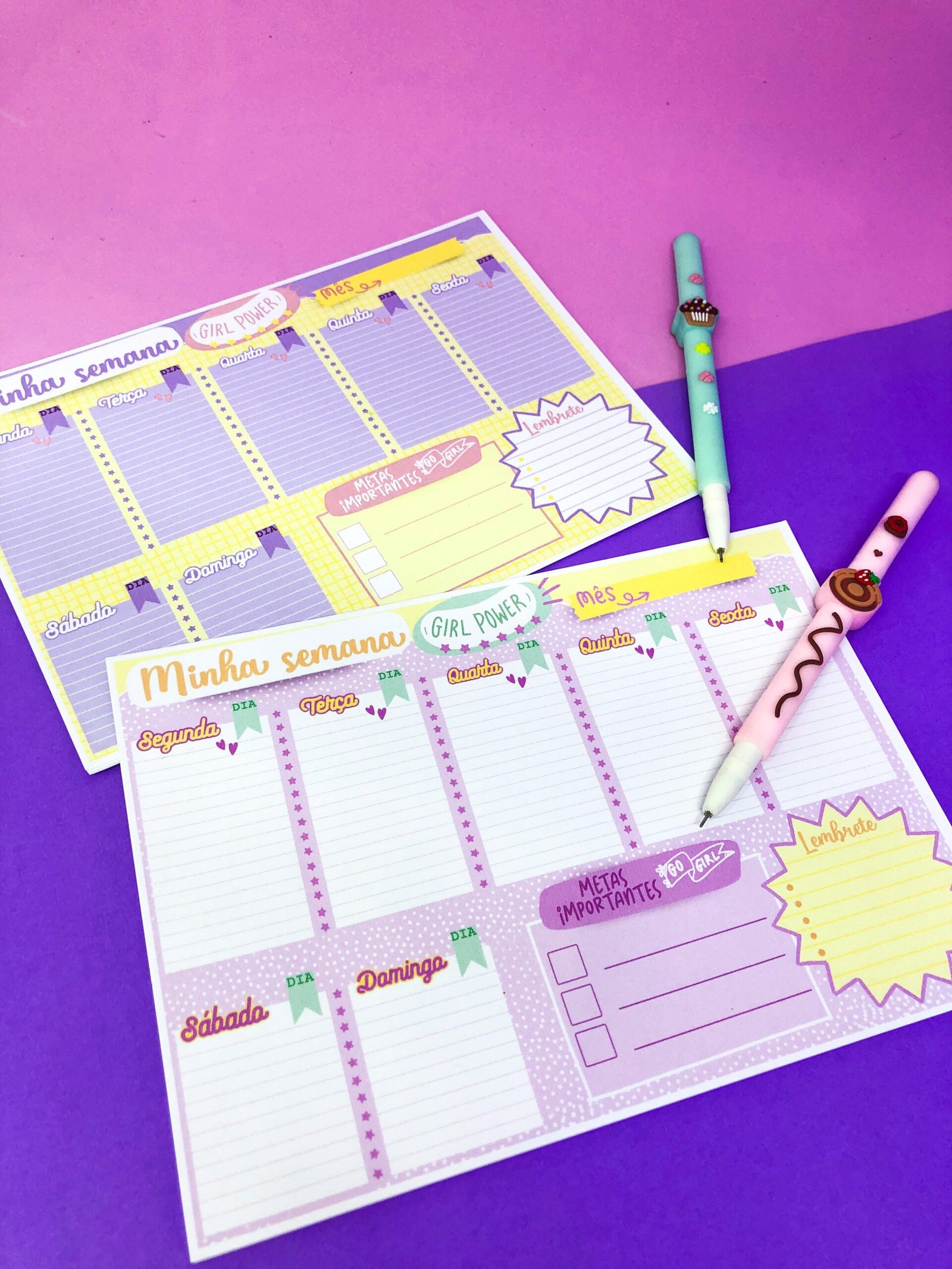 Planner semanal A5 Ilustra Cin Kit Digital Planner Semanal - Imagem 1