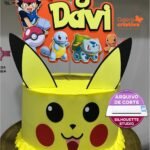 Arquivo Topo de Bolo Pokemon Pikachu