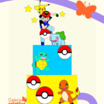 Arquivo Topo de Bolo Pokemon em Camadas 2