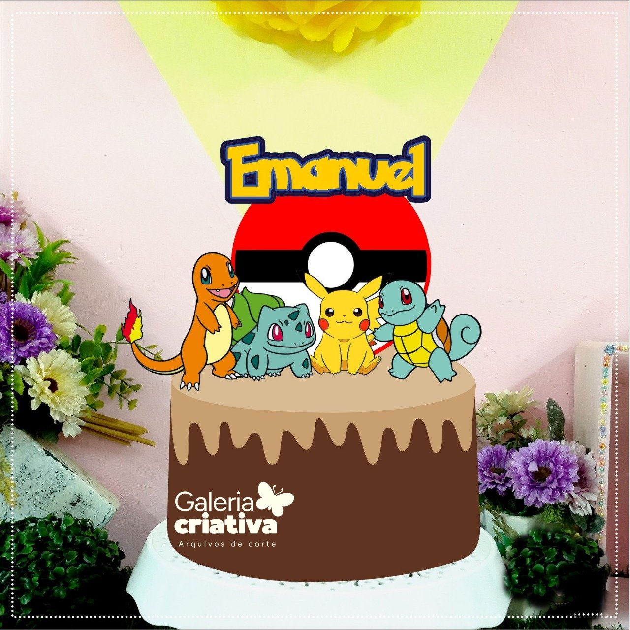 Pokemon em Camadas 4 Arquivo Topo de Bolo Pokemon em Camadas 4 - Imagem 1