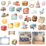 Kit Digital Toy Story Baby - Imagem 4