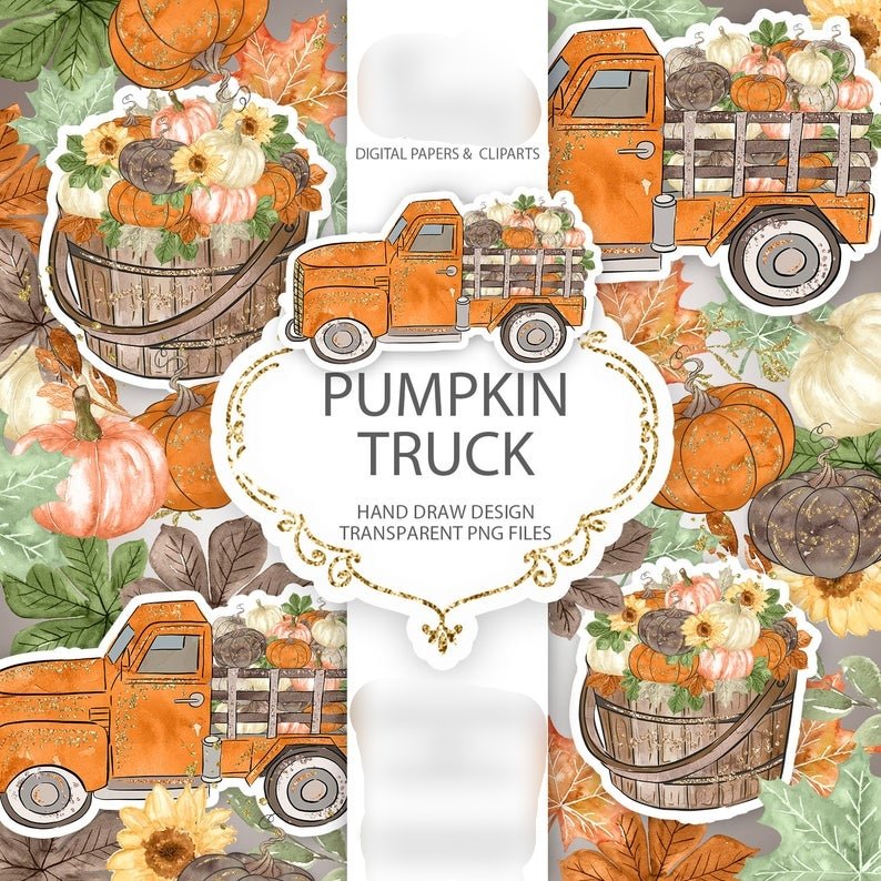Pumpkin truck Kit Digital Caminhão de Abobora - Imagem 1
