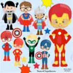 Kit Digital Super Herois Packs