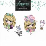 Kit Digital Boneca No Shopping