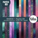 Kit Digital Papéis Coleção Signos 3