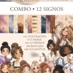 Kit Digital Combo Signos do Zodíaco