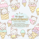 Kit Digital Sorvetinho Clipart