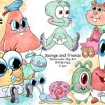 Kit Digital Bob Esponja Baby Amigos