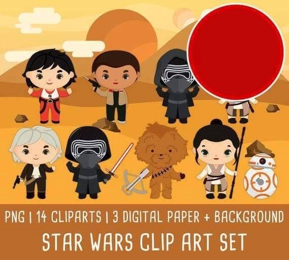 Star Wars Kit Digital Star Wars - Imagem 1