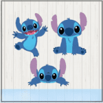 Arquivo topo de bolo Stitch