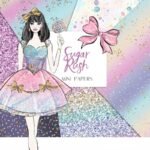 Kit Digital Papeis Mini Doces