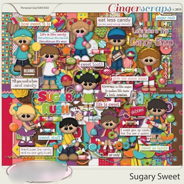 SugarySweet Kit Digital Fabrica de Doces Açucarados - Imagem 1