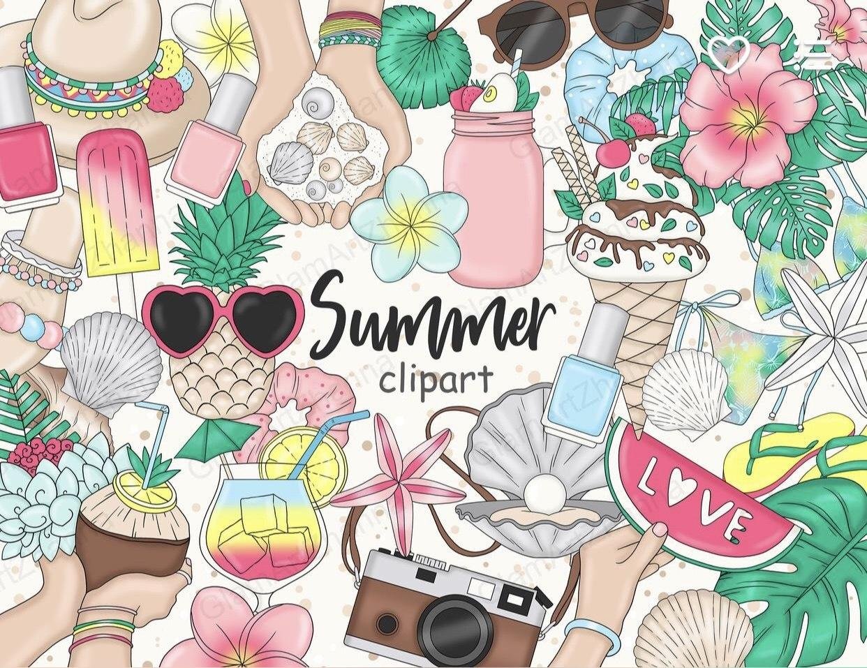 Summer Arquivo Kit Digital Praia - Imagem 1