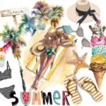 Kit Digital Verão Clipart