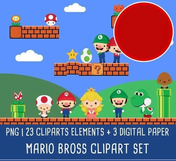 Super Mario Kit Digital Super Mario - Imagem 1