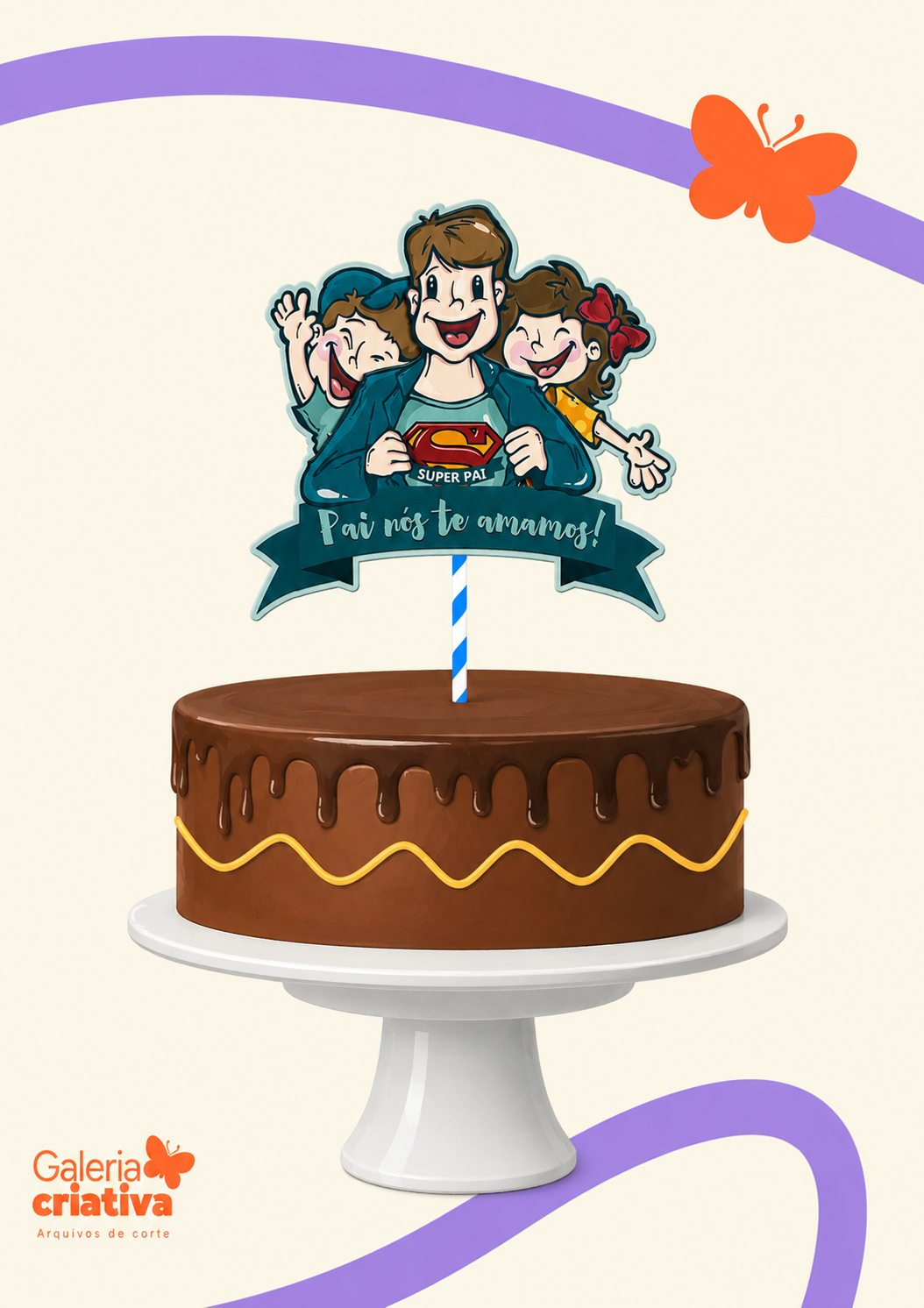 Super Pai te amamos Arquivo dia dos Pais Topo Super Pai Te Amamos - Imagem 1