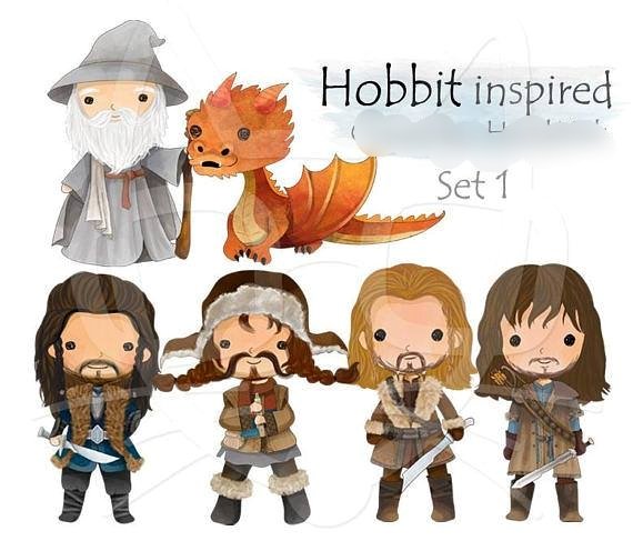 TheHobbit Kit Digital Inspirado em Hobbit - Imagem 1