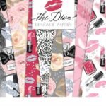 Kit Digital Papeis Diva