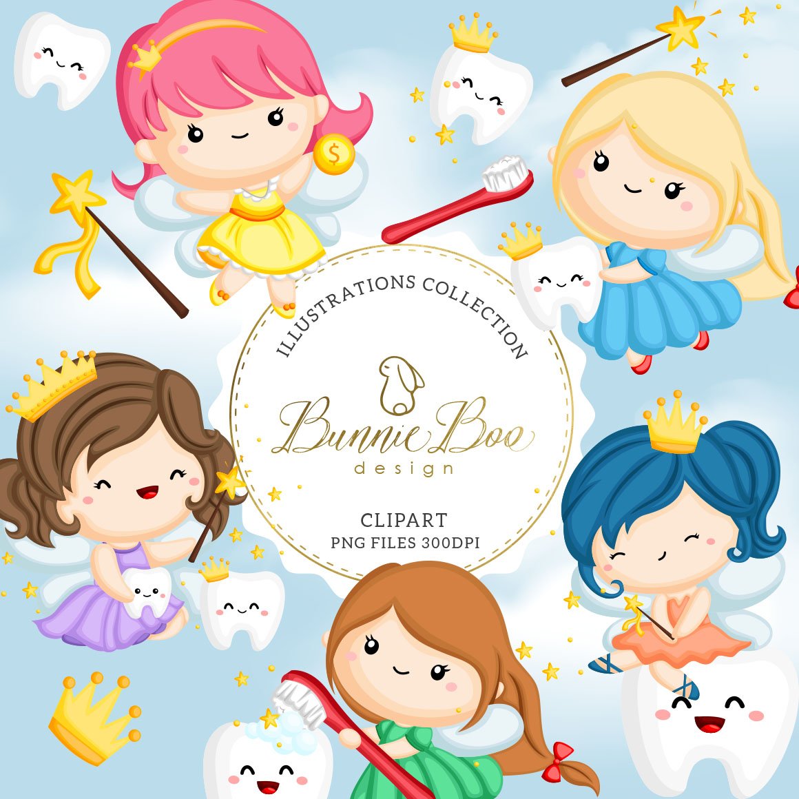 ToothFairy Kit Digital Fada do Dente - Imagem 1