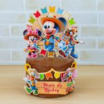 Arquivo Topo de Bolo Festa Junina Turma do Mickey