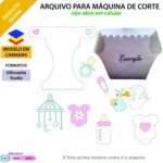 Arquivo Topo de Bolo Chá De Fraldas 3D