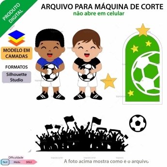 Topo de bolo Futebol Menino Segurando Bola Arquivo Topo de Bolo Futebol Menino Segurando Bola - Imagem 1