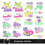 Kit Digital Letras Girl