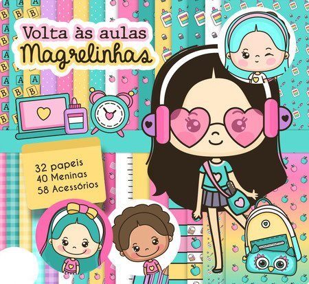 Volta às aulas Magrelinhas Kit Digital Volta ás Aulas Magrelinhas - Imagem 1