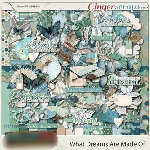 What Dreams Are Made Of Kit Digital Sonhos - Imagem 1