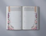 Arquivo Miolo Planner 2026 Não Datado Rosa - Costura - Imagem 3