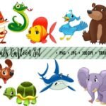 Kit Digital Animais Fofinho