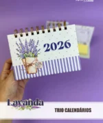 Arquivo Trio Calendário 2026 - Lavanda - Imagem 4