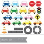 Kit Digital Beetle Cliparts