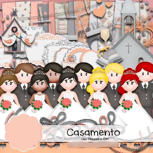 casamento Kit Digital Casamento - Imagem 1