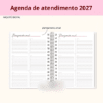 Arquivo Agenda Manicure Modelo 1 2027 - Imagem 4