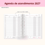 Arquivo Agenda Manicure Modelo 1 2027 - Imagem 3