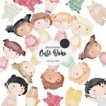 Kit Digital Cute Boho Baby